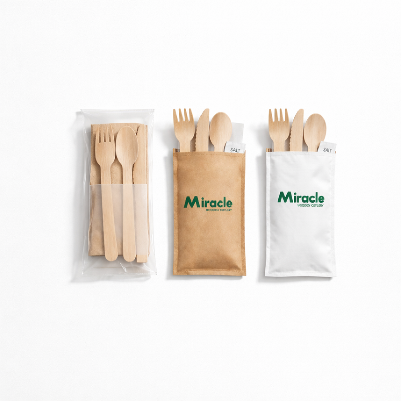 Miracle Wooden Cutlery