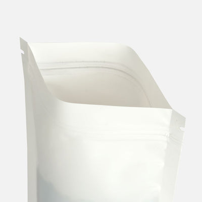 Milky Standy Pouch with Zipper (Pack of 50)