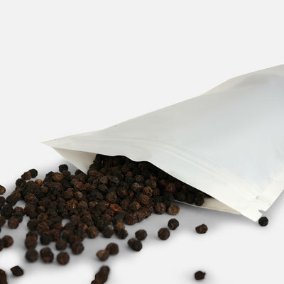 Milky Standy Pouch with Zipper (Pack of 50)