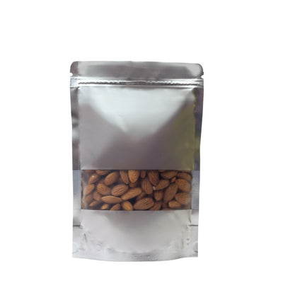 Matt Standy Pouch with Zipper with Window (Pack of 50)