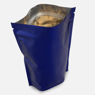 Matt Standy Pouch with Zipper (Pack of 50)