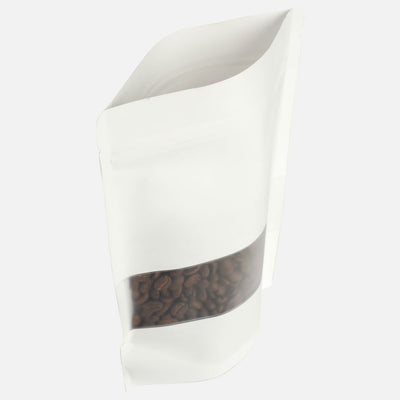 Kraft Standy pouch with Window(pack of 50)