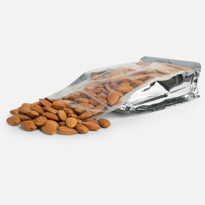 Clear Silver Octagon Pouch (Pack of 50)