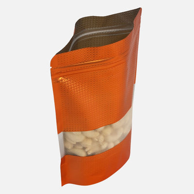 Embossed Silver & Gold Standy Pouch (Pack of 50)