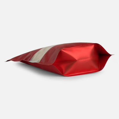 Matt Standy Pouch with Zipper with Window (Pack of 50)