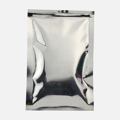 Flat Silver Pouch (Pack of 100)