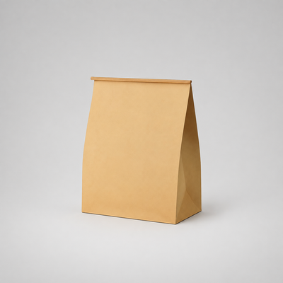BROWN  BAKERY POUCH ( Pack of 50)