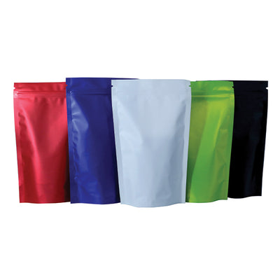 Matt Standy Pouch with Zipper (Pack of 50)
